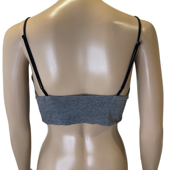Wilfred Free Gray Cropped Tank Top Size L - Picture 3 of 3